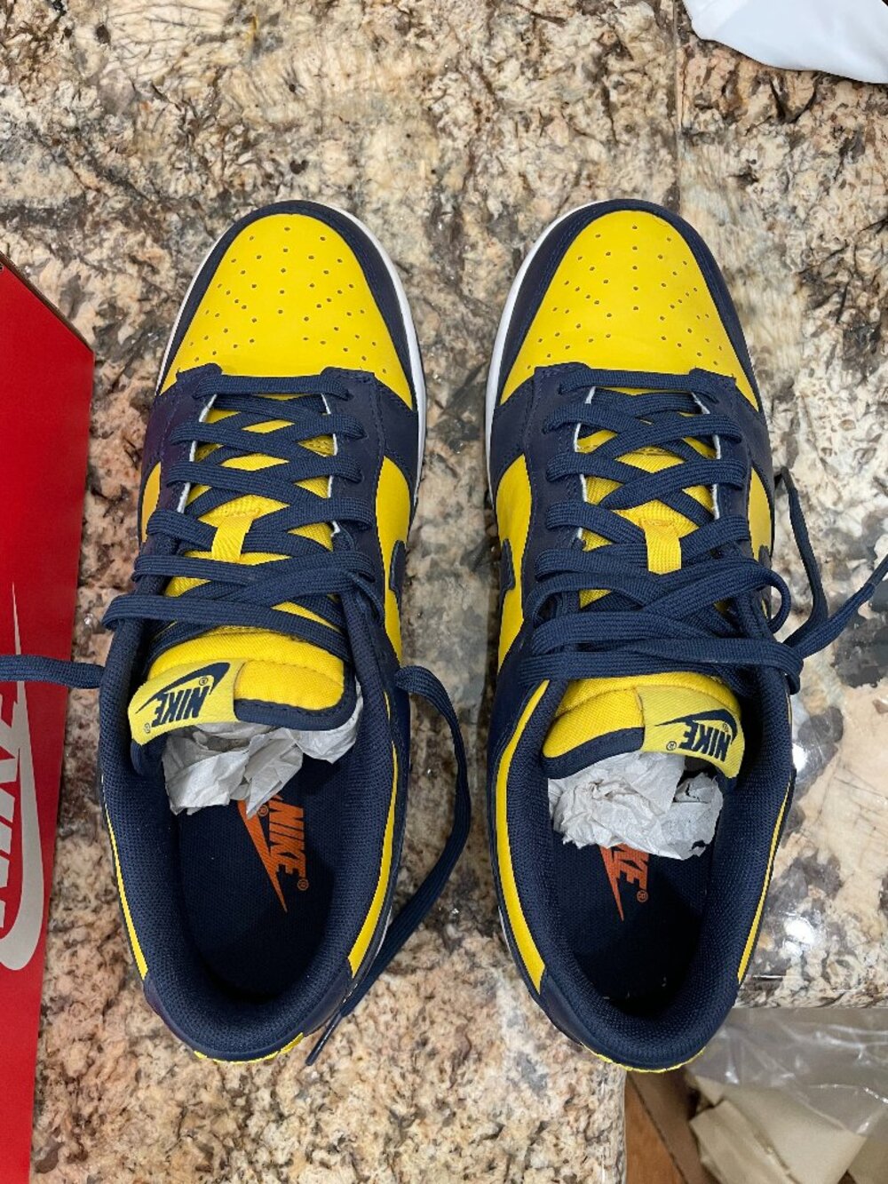 Nike Dunk Low Retro Varsity Maize/Midnight Navy